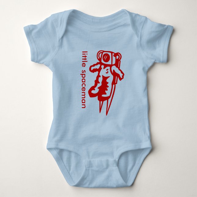 Astronaut med monogram tee shirt (Framsida)