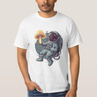 astronaut med rumsvamp t shirt