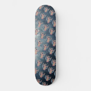 Astronaut Mini Skateboard Bräda 18,5 Cm