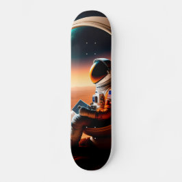 Astronaut Mini Skateboard Bräda 18,5 Cm