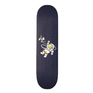 Astronaut Mini Skateboard Bräda 18,5 Cm