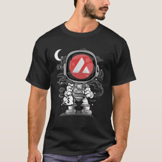 Astronaut Money Avalanche AVAX Coin Crypto Token W T Shirt