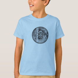 Astronaut Moon T-Shirt • Rymdutforskare Grafisk Te