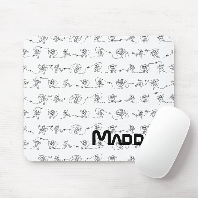 Astronaut Mouse Pad Musmatta (Med mus)