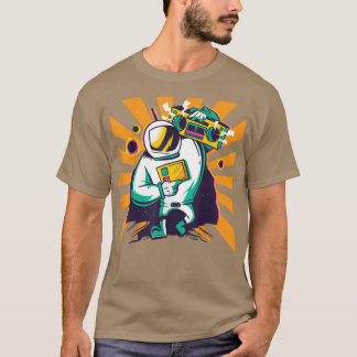 Astronaut Music Box T-Shirt