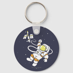 Astronaut Nyckelring
