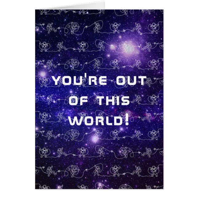 Astronaut OBS Kort (Framsidan)