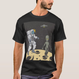 Astronaut och utomjording t shirt