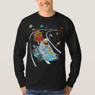 Astronaut och utomjordingar Gokart T Shirt