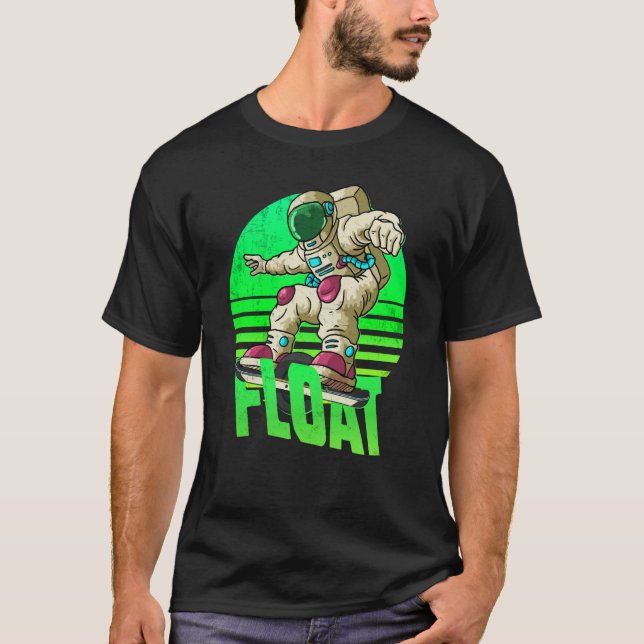 astronaut Onewheel eskate Float owner onewheel  2 T Shirt (Framsida)
