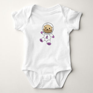 Astronaut Otter Space Planet T Shirt