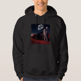 Astronaut på Mars med futuristisk el-lastbil Hoodie