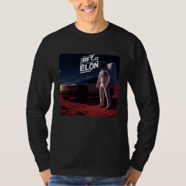 Astronaut på Mars med futuristisk el-lastbil T Shirt