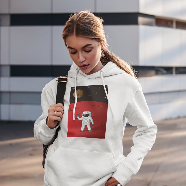 Astronaut på Mars Space Explorer Red Planet T Shirt (Skapare uppladdad)