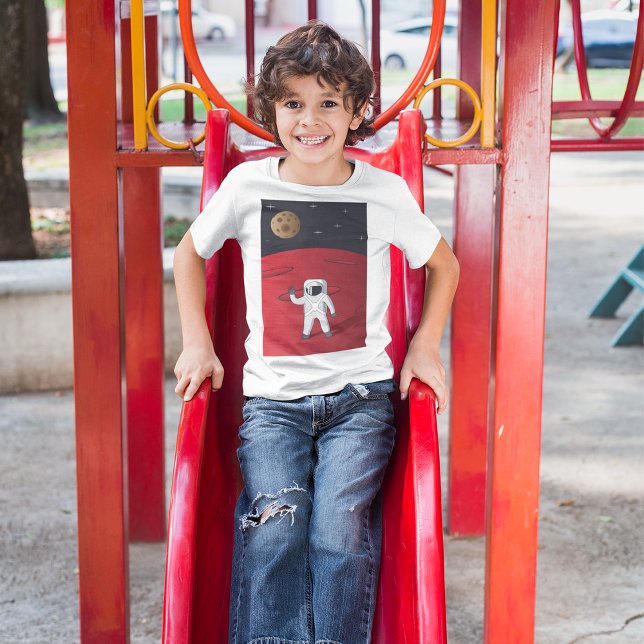 Astronaut på Mars Space Explorer Red Planet T Shirt (Skapare uppladdad)