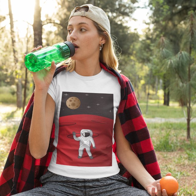 Astronaut på Mars Space Explorer Red Planet T Shirt (Skapare uppladdad)