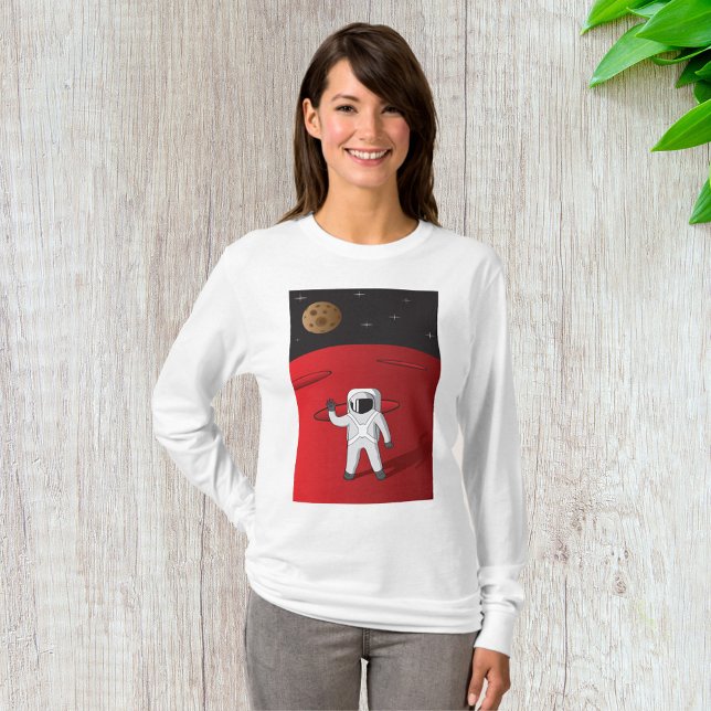 Astronaut på Mars Space Explorer Red Planet T Shirt (Skapare uppladdad)