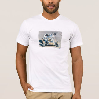 Astronaut på Rover T-shirt