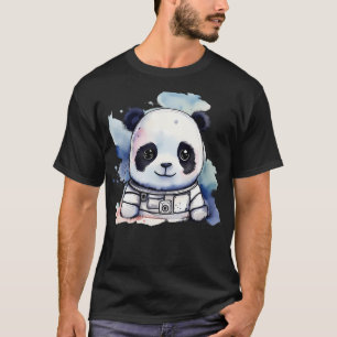 Astronaut Panda T Shirt