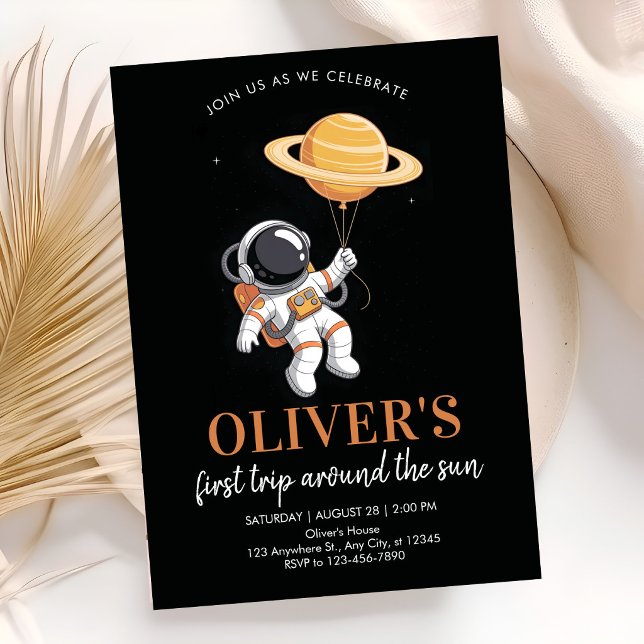 Astronaut Party Inbjudningar (Skapare uppladdad)