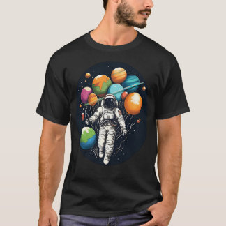Astronaut Party T Shirt