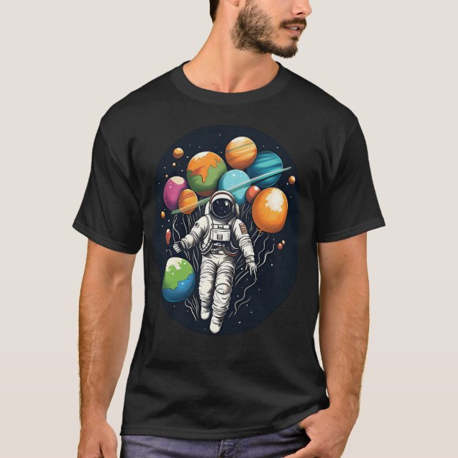 Astronaut Party T Shirt (Framsida)
