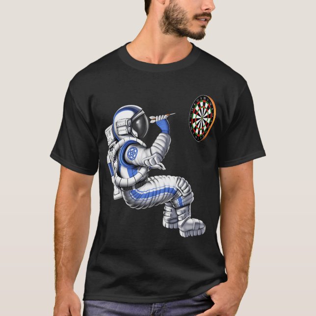 Astronaut Piltkastare T Shirt (Framsida)
