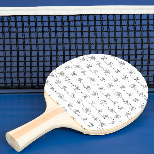 Astronaut Ping Pong Paddle Pingisracket (Insitu)
