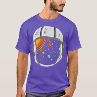 Astronaut Planets Rymden T Shirt