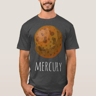 Astronaut Planets Solar System, Space Älskare Merc T Shirt