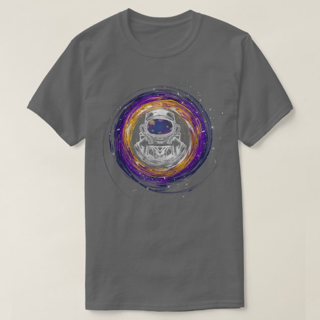 Astronaut Planets Space T-Shirt (Design framsida)