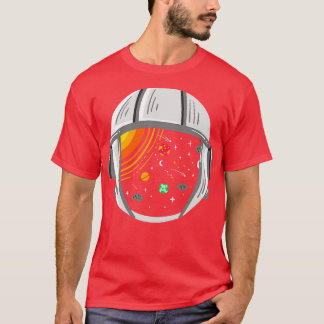 Astronaut Planets Space T Shirt
