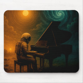 Astronaut Played Piano in Split Reality - Surreal Musmatta