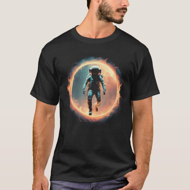 Astronaut Portal T Shirt (Framsida)
