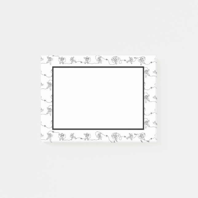 Astronaut Post-it Notes Block (Framsida)