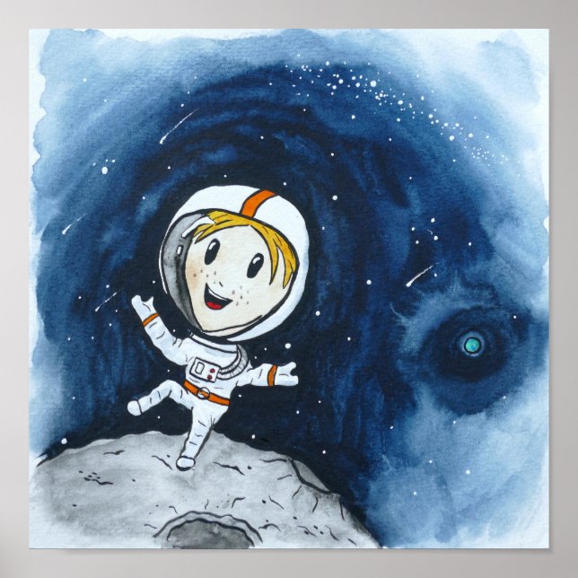 Astronaut Poster (Framsidan)