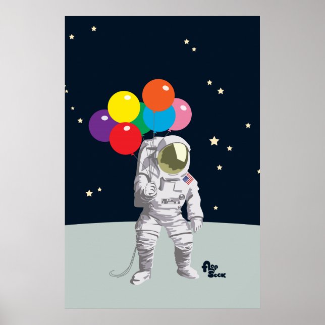 Astronaut Poster (Framsidan)