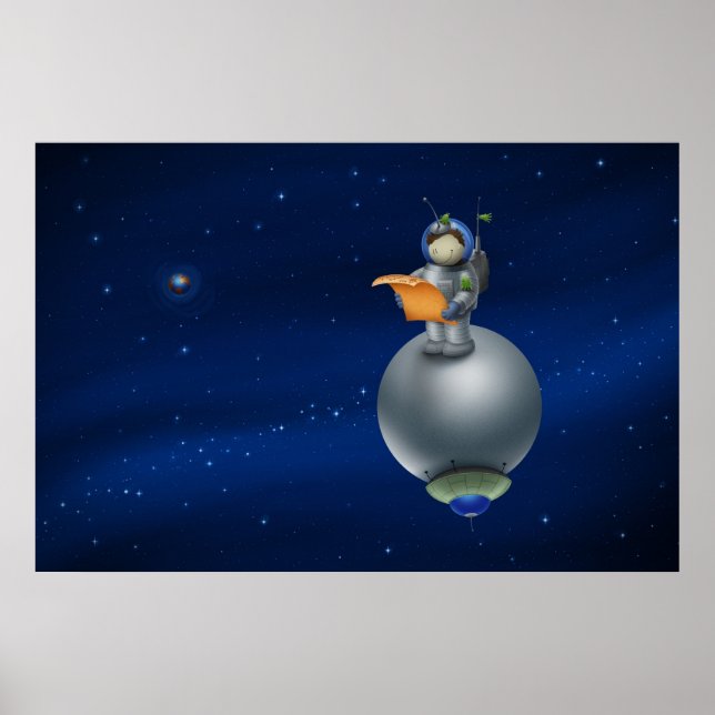 Astronaut Poster (Framsidan)