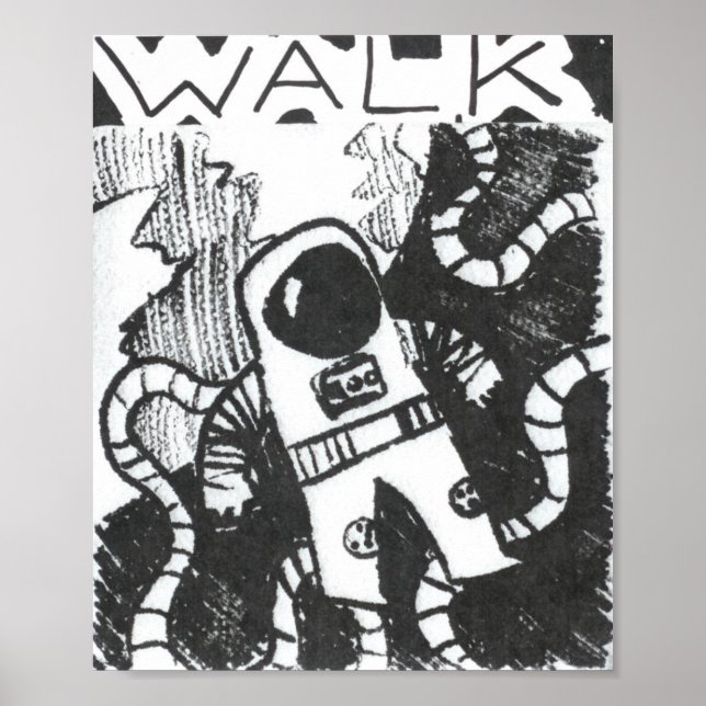 Astronaut Poster (Framsidan)