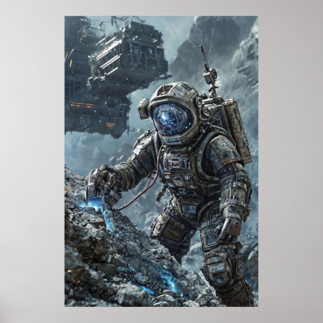 Astronaut Poster (Framsidan)