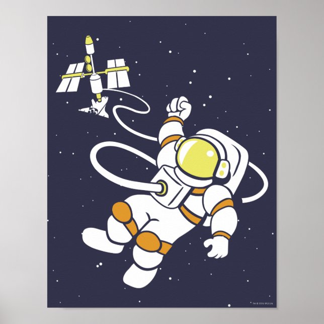 Astronaut Poster (Framsidan)