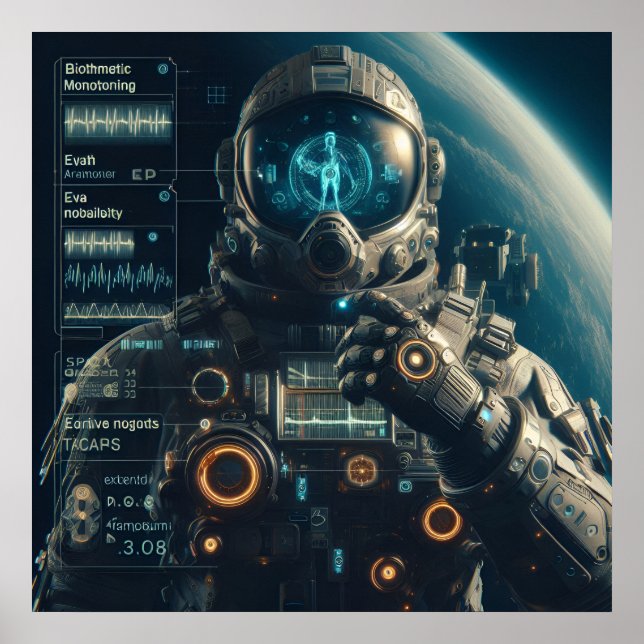 Astronaut Poster (Framsidan)