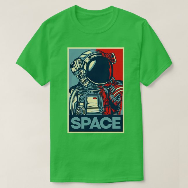 ASTRONAUT POSTER T SHIRT (Design framsida)