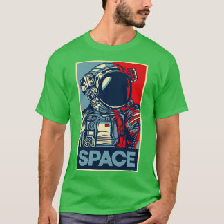 ASTRONAUT POSTER T SHIRT