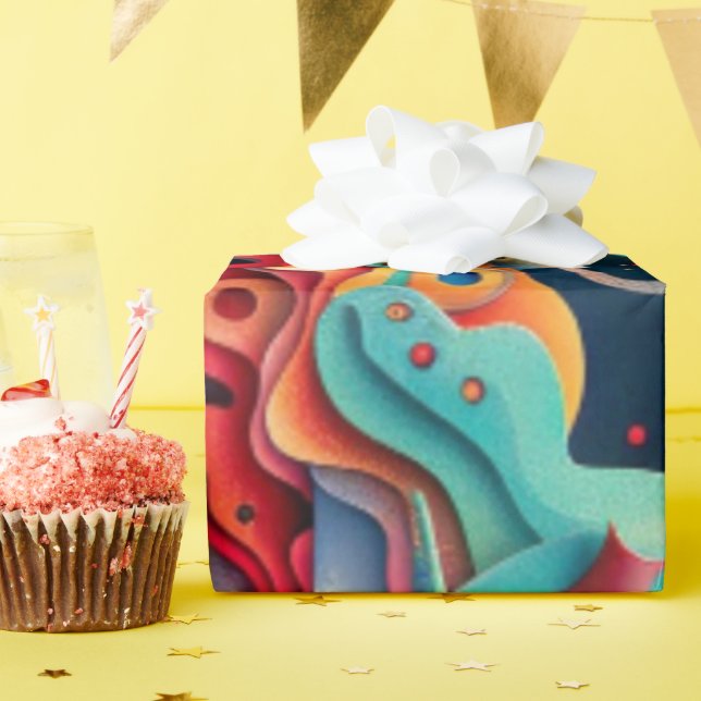 Astronaut Presentpapper (Födelsedagsfest)