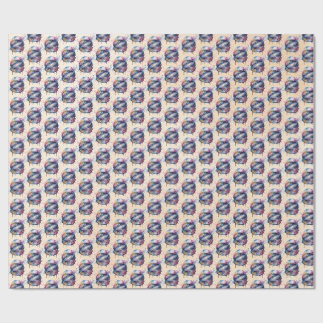 Astronaut Presentpapper (Platt)
