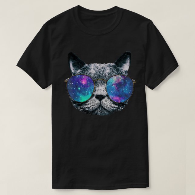 Astronaut - promemoria, runda glasrutor t shirt (Design framsida)