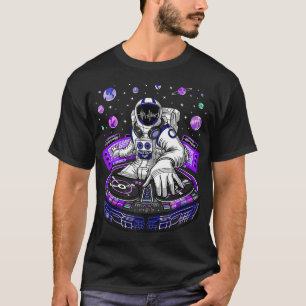 Astronaut Psychedelic Music DJ Psytrance Techno ED T Shirt