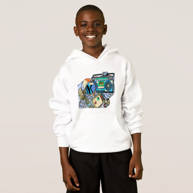 astronaut pullover t shirt (Hel framsida)