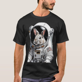 Astronaut Rabbit T Shirt